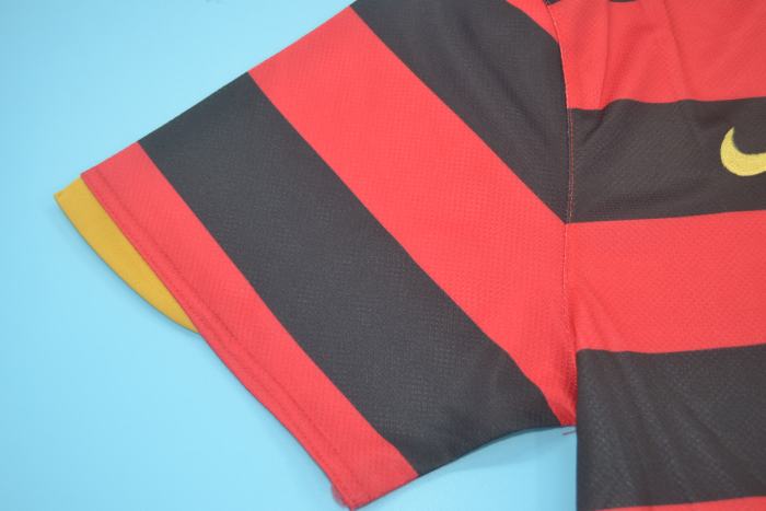 without Sponor Logo Retro Jersey 2008 Flamengo Home Soccer Jersey Vintage Football Shirt