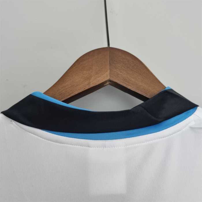 Retro Jersey 1990-1991 Inter Milan Away White Soccer Jersey Vintage Inter Football Shirt