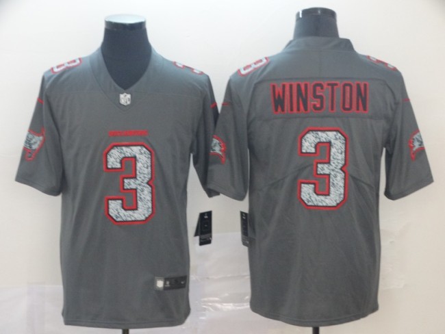 Tampa Bay Buccaneers 3 Jameis Winston Gray Camo Vapor Untouchable Limited Jersey