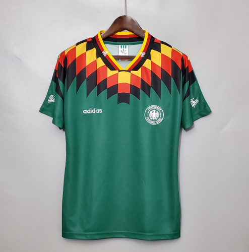 Retro Jersey 1994 Germany Away Green Soccer Jersey Vintage Football Shirt