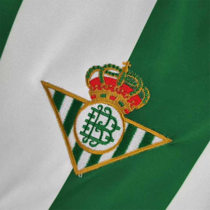 Retro Jersey 2001-2002 Real Betis Home Soccer Jersey Vintage Football Shirt