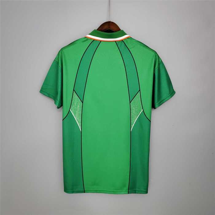 Retro Jersey 1994-1996 lreland Home Green Soccer Jersey