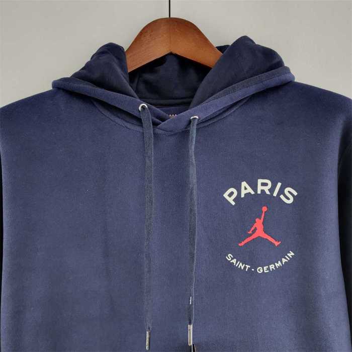 2022 PSG Jordan Hoodie Royal Blue
