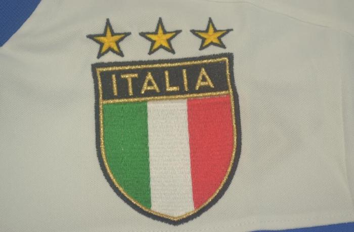 Retro Jersey 1998-2000 Italy Away White Soccer Jersey Vintage Football Shirt