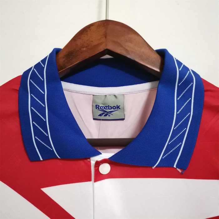 with Front Lettering Retro Jersey 1998 Chile Home Soccer Jersey Vintage Football Shirt