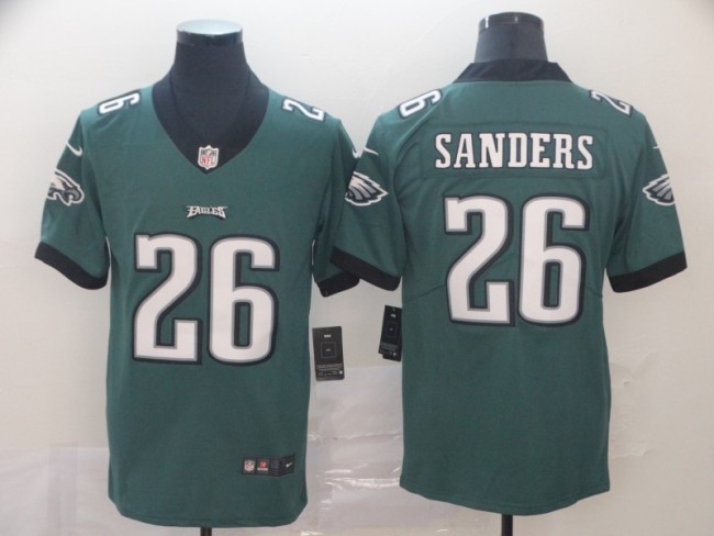 Philadelphia Eagles 26 SANDERS Green NFL Jersey