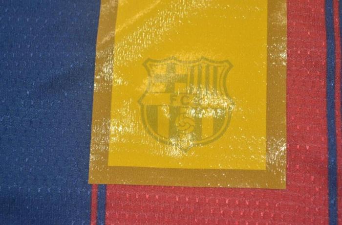 with LFP Patch Retro Jersey 2009-2010 Barcelona MESSI 10 Home Soccer Jersey