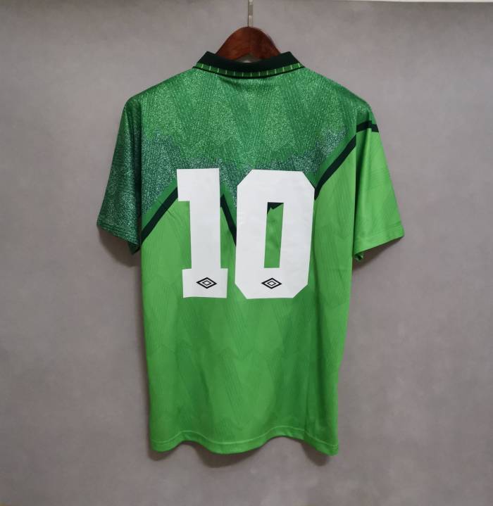 Retro Jersey 1991-1992 Celtic 10 Home Soccer Jersey