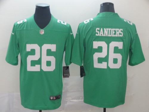 Philadelphia Eagles 26 Miles Sanders Green Vapor Untouchable Limited Jersey
