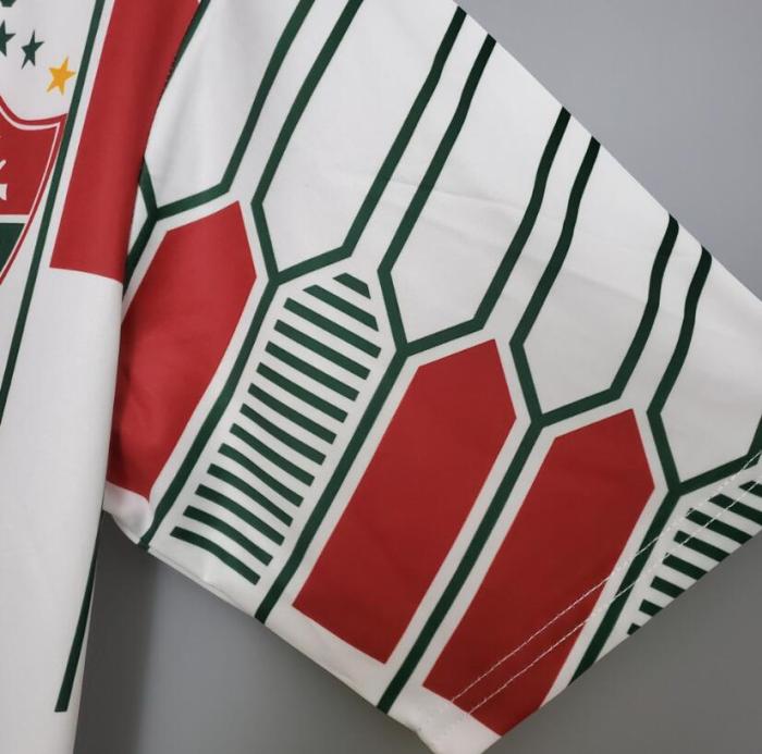 Retro Jersey 1989-1990 Fluminense Away White Soccer Jersey