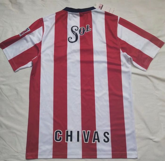 Retro Jersey 2007 Chivas Home Soccer Jersey