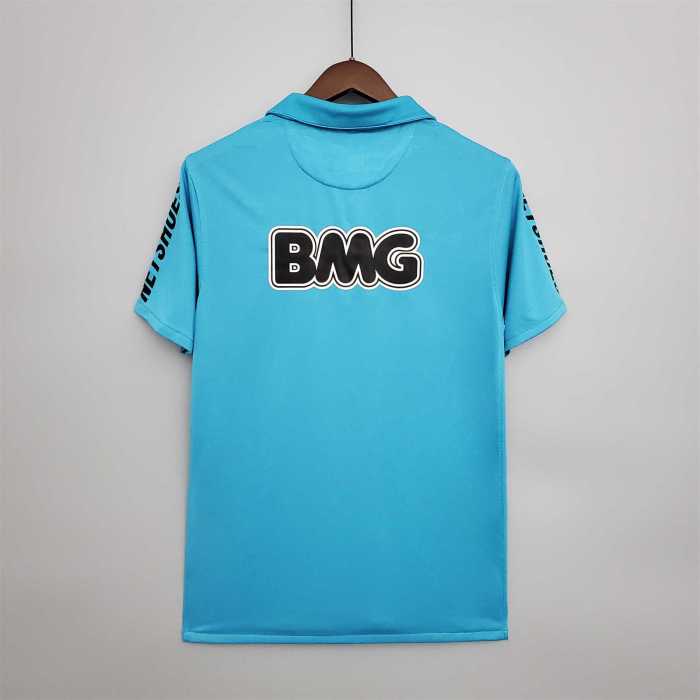 Retro Jersey 2012-2013 Santos Away Blue Soccer Jersey Vintage Football Shirt