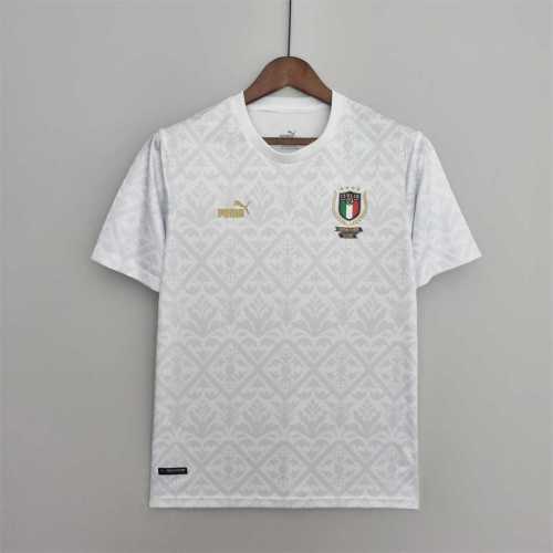 2022 Italian Euro Championship Special Edition White Soccer Jersey