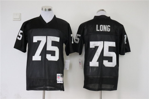 Retro Jersey Oakland Raiders 75 LONG Black NFL Jersey