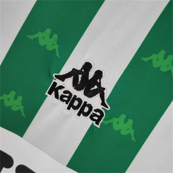 Retro Jersey 1996-1997 Real Betis Home Soccer Jersey Vintage Football Shirt