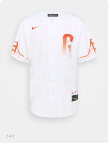 New San Francisco Giants White MLB Jersey