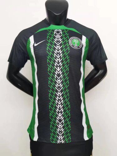Player Version 2022 Nigeria Black/white/Green Special Edition Soccer Jersey