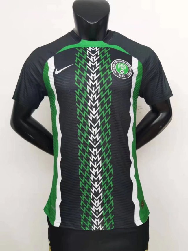 Player Version 2022 Nigeria Black/white/Green Special Edition Soccer Jersey