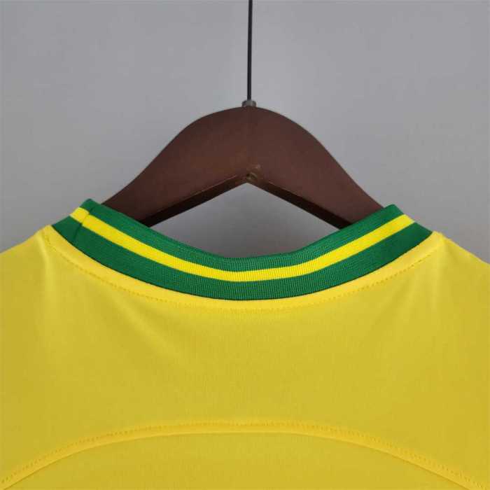 Fans Version 2022 Brazil Concept Version Yellow Soccer Jersey