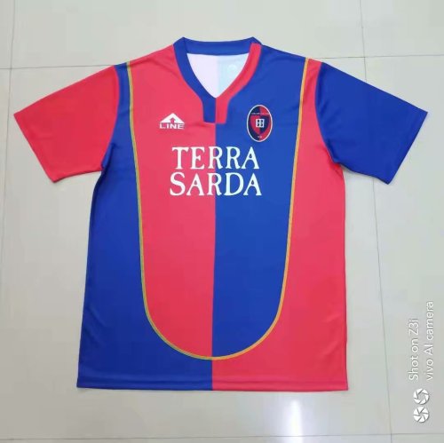 Retro Jersey 2004-2005 Cagliari Calcio Home Soccer Jersey