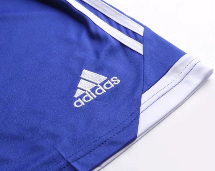#809 Blue Soccer Training Uniform Blank Jersey and Shorts