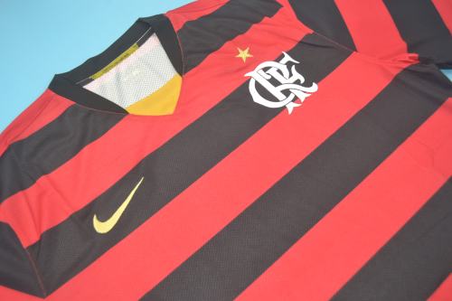 without Sponor Logo Retro Jersey 2008 Flamengo Home Soccer Jersey Vintage Football Shirt
