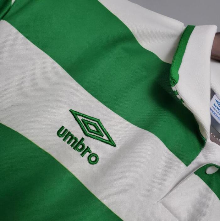 Retro Jersey 1987-1989 Celtic Home Soccer Jersey Vintage Football Shirt