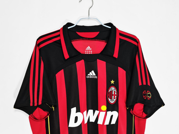 Retro Jersey 2006 AC Milan Home Soccer Jersey