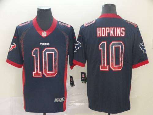 Houston Texans 10 HOPKINS 2019 Grey Drift Fashion Limited Jersey