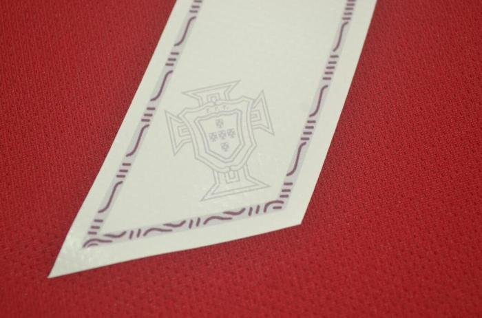 with Front Lettering Sleeve Patch Retro Jersey 2006 Portugal #9 EDER Home Soccer Jersey