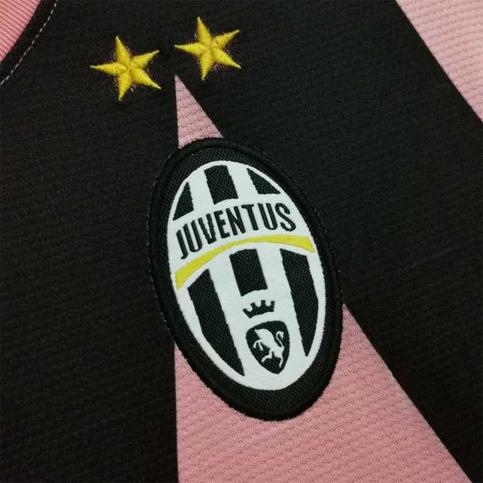 Retro Jersey 2011-2012 Juventus Away Pink Soccer Jersey Vintage Football Shirt