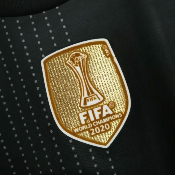 with Bundesliga Patch+Front Patch Retro Jersey Bayern Munich 2021-2022 Away Black Soccer Jersey