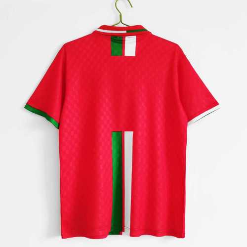 Retro Jersey 1996-1998 Wales Home Red Soccer Jersey Vintage Football Shirt