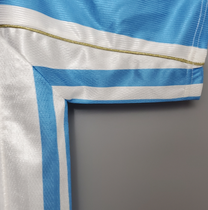 Retro Jersey 1998 Argentina Home Soccer Jersey Vintage Football Shirt
