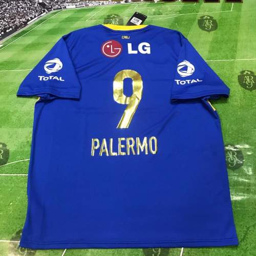 Retro Jersey 2010-2011 Boca Juniors PALERMO 9 Home Soccer Jersey