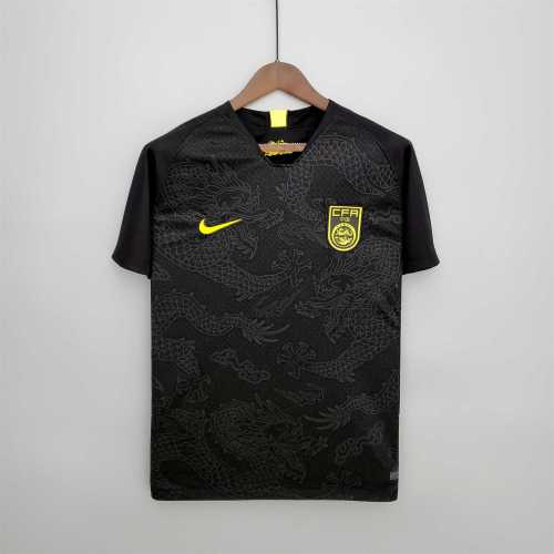 Retro Jersey 2018 China Away Black Soccer Jersey
