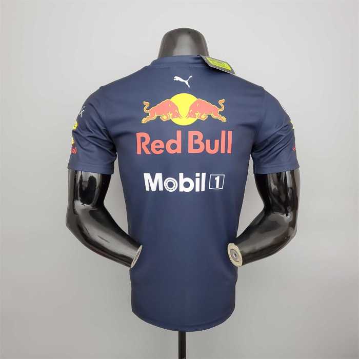 F1 Formula One racing suit; Honda Red Bull racing suit Royal Blue Racing Jersey