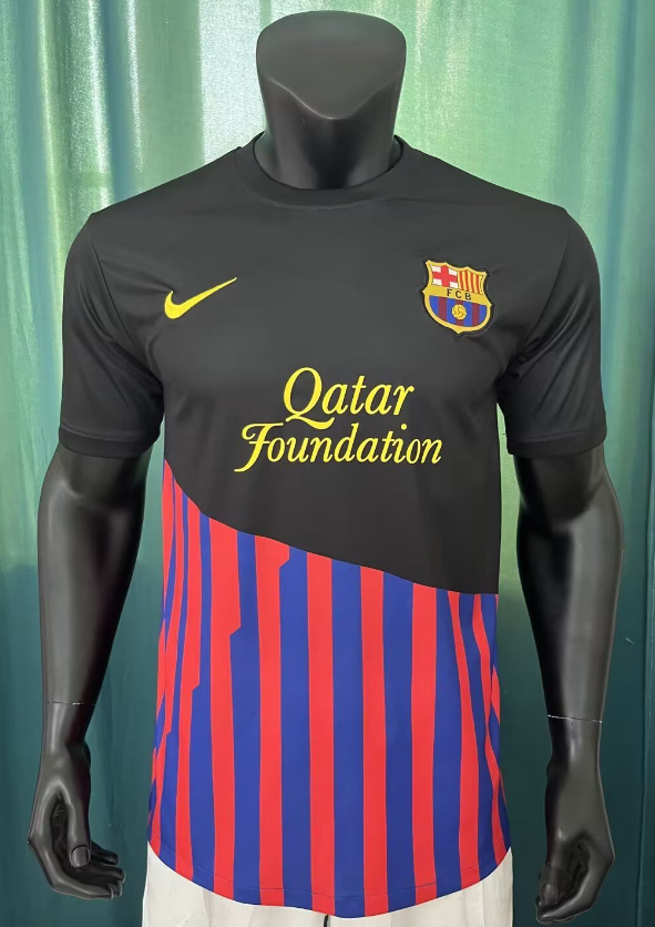 Retro Jersey 2011-2012 Barcelona Mush Up Vintage Soccer Jersey