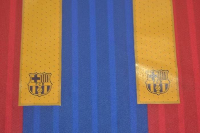 with UCL Patch Retro Jersey 2016-2017 Barcelona NEYMAR JR 11 Home Soccer Jersey