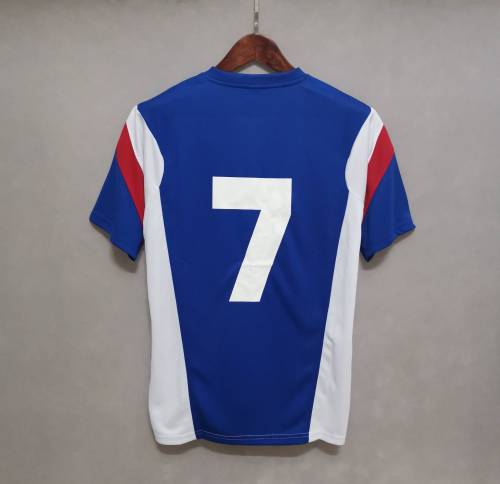 Retro Jersey 1988-1989 Club America 7 Away White Soccer Jersey
