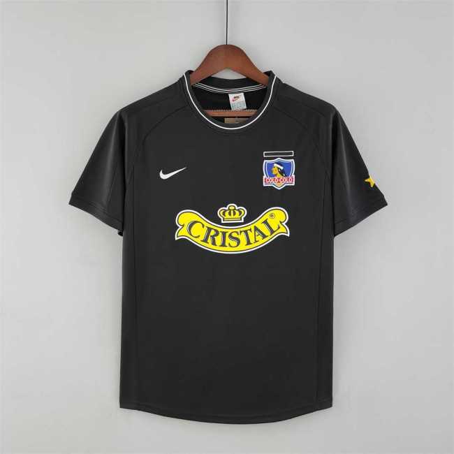 Retro Jersey 2000-2001 Colo-Colo Away Black Soccer Jersey