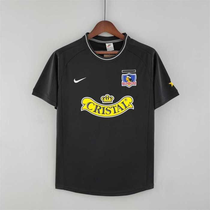 Retro Jersey 2000-2001 Colo-Colo Away Black Soccer Jersey