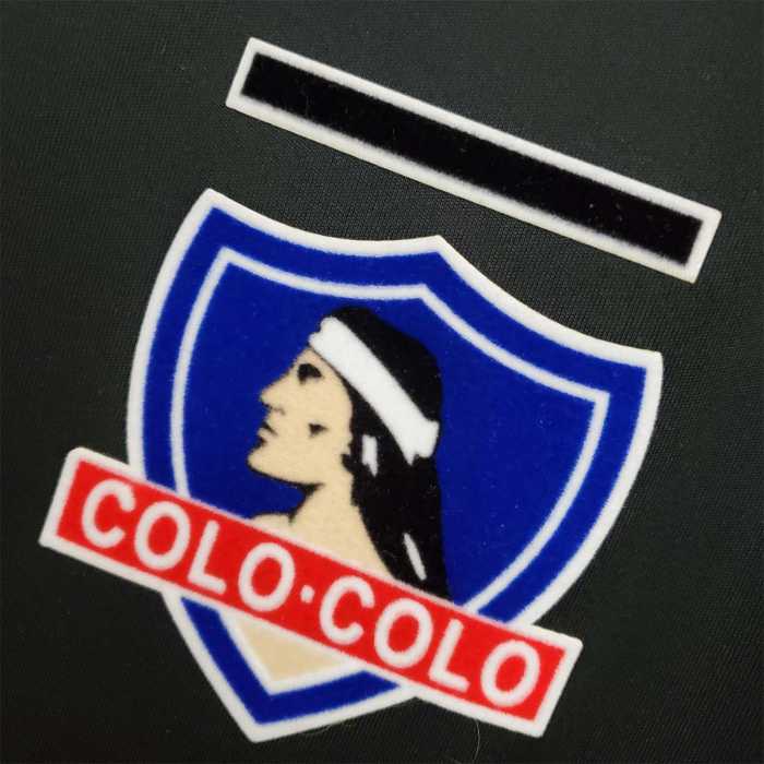 Retro Jersey 1991 Colo-colo Away Black Soccer Jersey Vintage Football Shirt