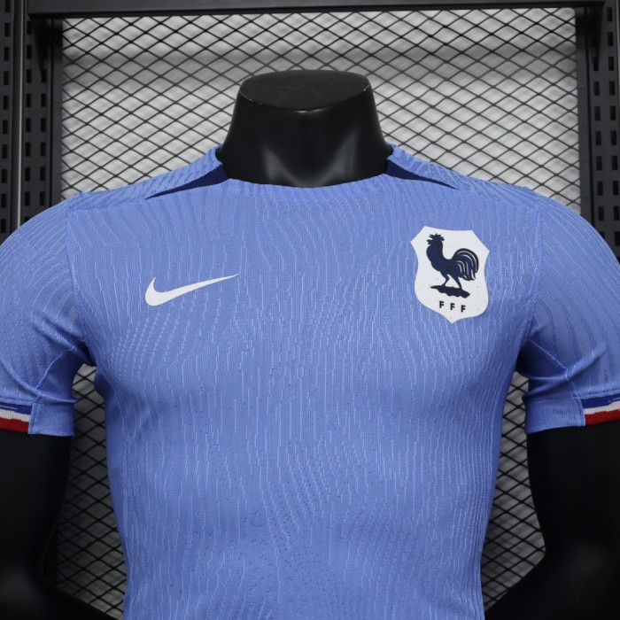 Player Version 2023 France Home Soccer Jersey Football Shirt
