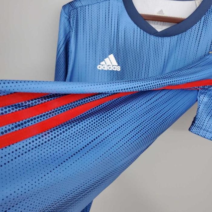 Retro Jersey 2018-2019 Flamengo Third Away Blue Soccer Jersey