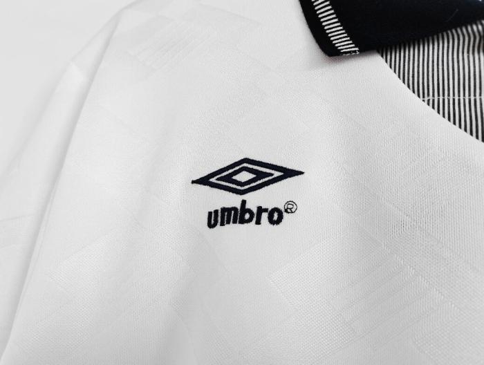 Retro Jersey 1990 England Home White Soccer Jersey Vintage Football Shirt