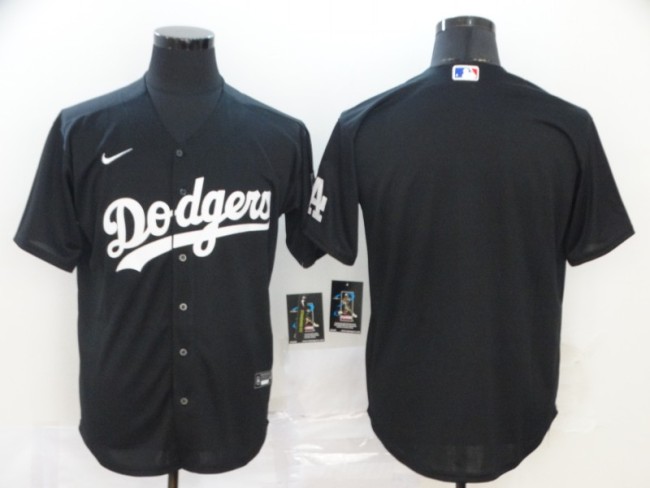 Los Angeles Dodgers Blank Black 2020 Cool Base Jersey