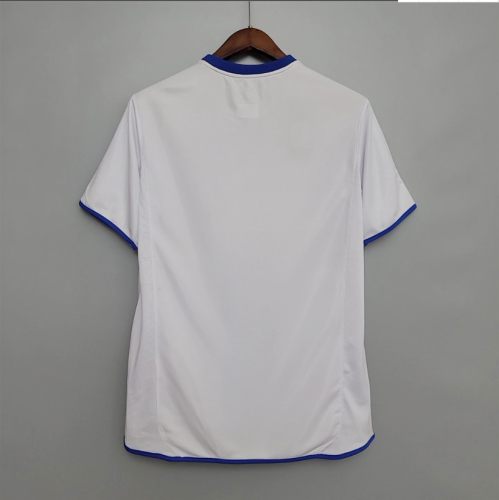 Retro Jersey 2003-2005 Chelsea Away White Soccer Jersey Vintage Football Shirt