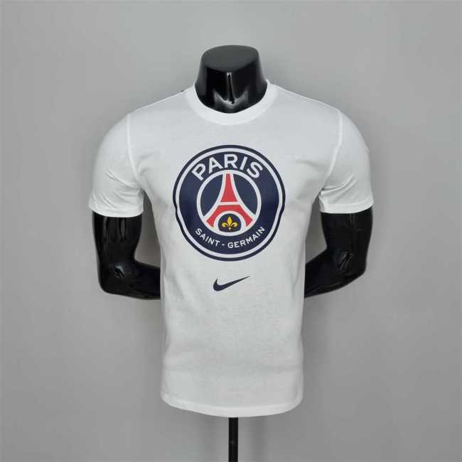 #K000159 PSG White Soccer T-shirt
