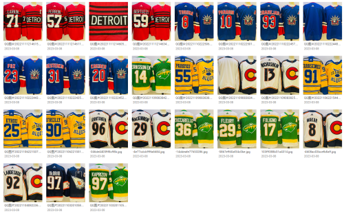 2022 Hockey Jersey Retro NHL Jersey